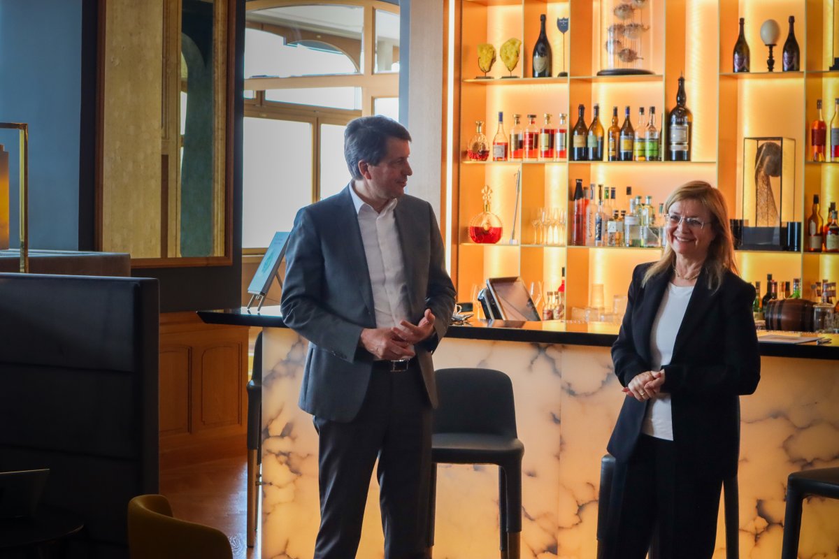 Guy Chatillon et Eleonora Cattaneo.