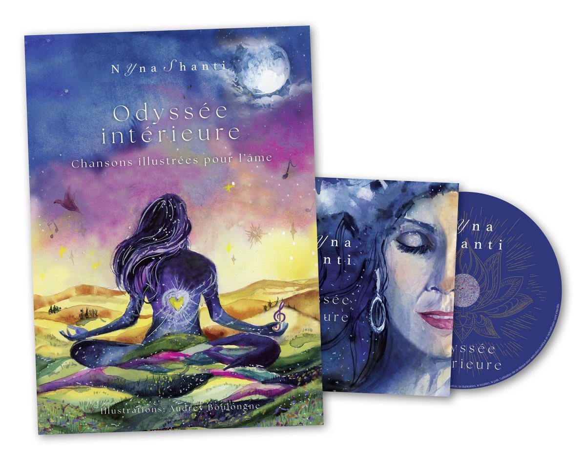 L’artiste Nyna Shanti réinvente le livre musical avec Odyssée intérieure